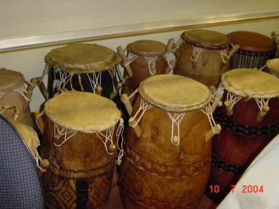 Afrikanische Trommeln